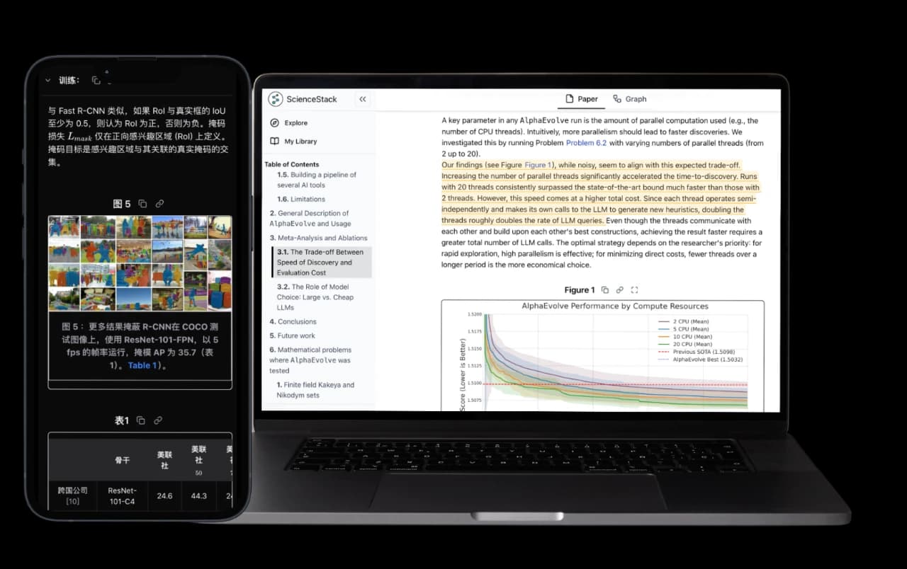 Accessible mobile and desktop views